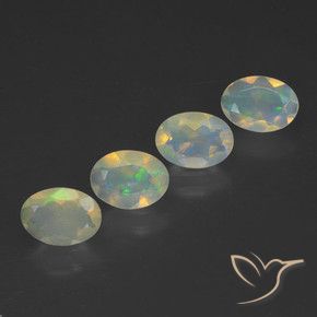Shop natural 1.47ct Multicolore Opale gems, ovale, from Ethiopie at GemSelect. In stock, global shipping!