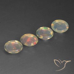 Shop natural 1.46ct Multicolore Opale gems, ovale, from Ethiopie at GemSelect. In stock, global shipping!
