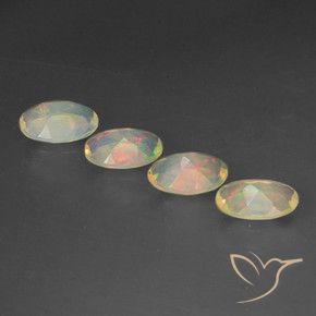 Shop natural 1.46ct Multicolore Opale gems, ovale, from Ethiopie at GemSelect. In stock, global shipping!