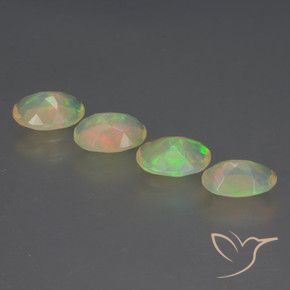 Shop natural 1.64ct Multicolore Opale gems, ovale, from Ethiopie at GemSelect. In stock, global shipping!