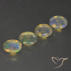 Shop natural 1.47ct Multicolore Opale gems, ovale, from Ethiopie at GemSelect. In stock, global shipping!