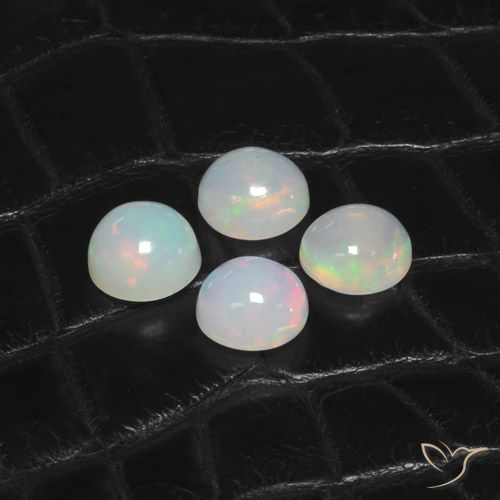5.56ctw Naturel Multicolore Opale, Tour, Transparent