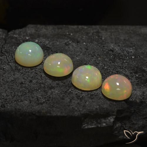 Shop natural 5.72ct Multicolore Opale gems, Tour, from Ethiopie at GemSelect. In stock, global shipping!