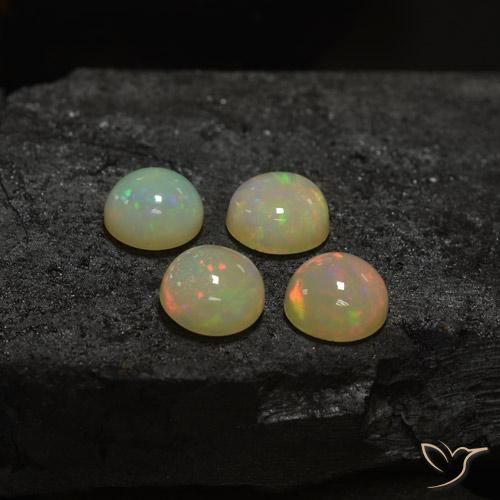 Shop natural 5.72ct Multicolore Opale gems, Tour, from Ethiopie at GemSelect. In stock, global shipping!