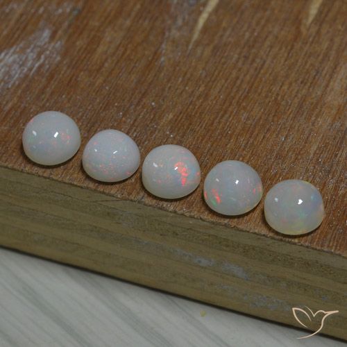 8.36ctw Naturel Multicolore Opale, Tour, Translucide