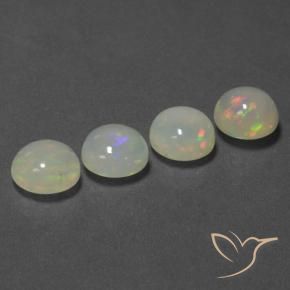 Shop natural 5.09ct Multicolore Opale gems, Tour, from Ethiopie at GemSelect. In stock, global shipping!