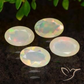 Shop natural 1.23ct Multicolore Opale gems, ovale, from Ethiopie at GemSelect. In stock, global shipping!