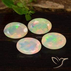 Shop natural 1.14ct Multicolore Opale gems, ovale, from Ethiopie at GemSelect. In stock, global shipping!