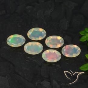 Shop natural 1.60ct Multicolore Opale gems, ovale, from Ethiopie at GemSelect. In stock, global shipping!