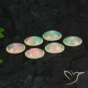 Shop natural 1.60ct Multicolore Opale gems, ovale, from Ethiopie at GemSelect. In stock, global shipping!