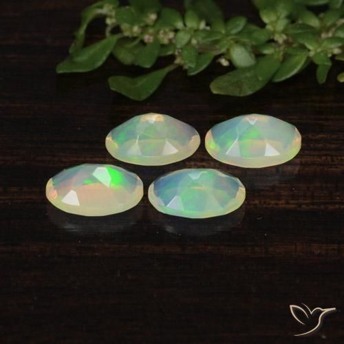 Shop natural 1.13ct Multicolore Opale gems, ovale, from Ethiopie at GemSelect. In stock, global shipping!