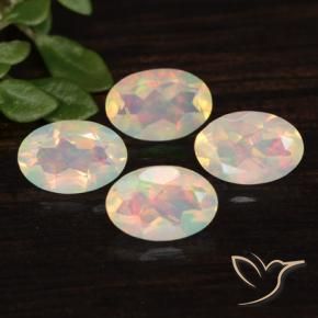 Shop natural 1.15ct Multicolore Opale gems, ovale, from Ethiopie at GemSelect. In stock, global shipping!