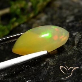 Opale Multicolore naturelle Marquise, 1.29 ct, Translucide