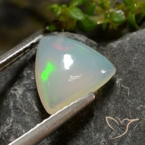 Opale Multicolore naturelle Trillion, 0.85 ct, Transparent