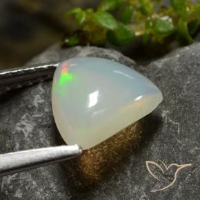 Opale Multicolore naturelle Trillion, 0.85 ct, Transparent