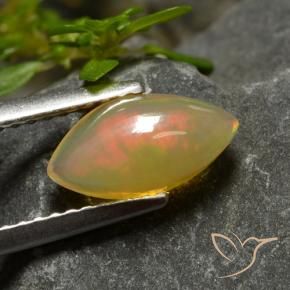 Opale Multicolore naturelle Marquise, 0.95 ct, Transparent