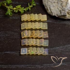 Shop natural 3.56ct Multicolore Opale gems, Carré, from Ethiopie at GemSelect. In stock, global shipping!