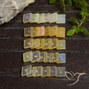 Shop natural 4.61ct Multicolore Opale gems, Carré, from Ethiopie at GemSelect. In stock, global shipping!