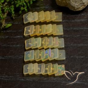Shop natural 5.96ct Multicolore Opale gems, Carré, from Ethiopie at GemSelect. In stock, global shipping!