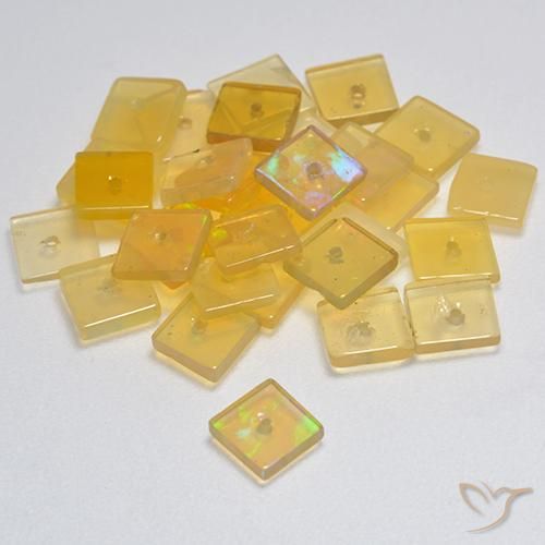 Shop natural 5.62ct Multicolore Opale gems, Carré, from Ethiopie at GemSelect. In stock, global shipping!