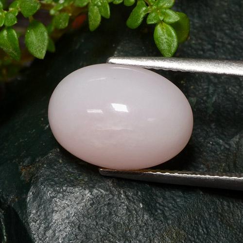 Opale Rose naturelle Coupe ovale, 5.41 ct, Opaque