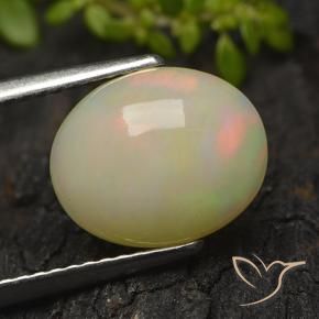 Opale Multicolore naturelle ovale, 2.31 ct, Translucide