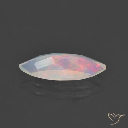 Opale Multicolore naturelle Marquise, 1.27 ct, Transparent