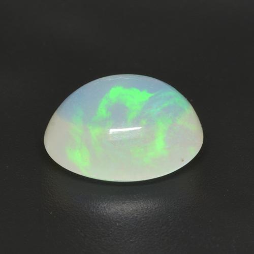 Opale Multicolore naturelle ovale, 1.86 ct, Transparent