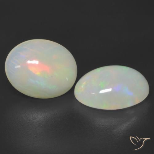 Shop natural 3.88ct Multicolore Opale gems, ovale, from Australie at GemSelect. In stock, global shipping!