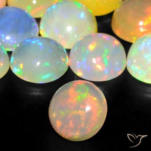 Opale Multicolore naturelle Tour, 0.86 ct, Transparent