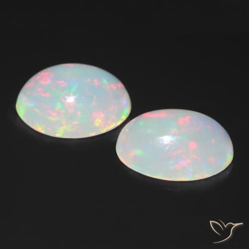Shop natural 1.51ct Multicolore Opale gems, ovale, from Australie at GemSelect. In stock, global shipping!