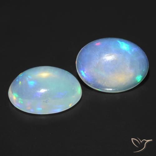 Shop natural 1.37ct Multicolore Opale gems, ovale, from Australie at GemSelect. In stock, global shipping!
