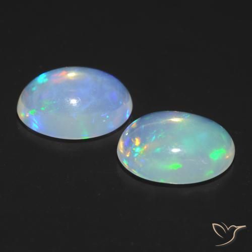 Shop natural 1.37ct Multicolore Opale gems, ovale, from Australie at GemSelect. In stock, global shipping!