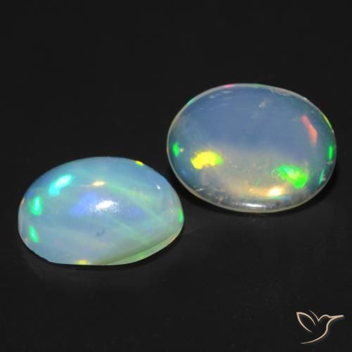 Shop natural 1.58ct Multicolore Opale gems, ovale, from Australie at GemSelect. In stock, global shipping!