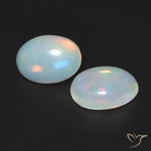 Shop natural 0.94ct Multicolore Opale gems, ovale, from Australie at GemSelect. In stock, global shipping!