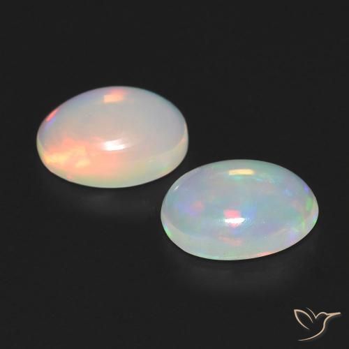 Shop natural 0.94ct Multicolore Opale gems, ovale, from Australie at GemSelect. In stock, global shipping!