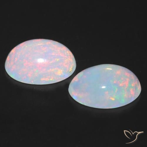 Shop natural 0.81ct Multicolore Opale gems, ovale, from Australie at GemSelect. In stock, global shipping!