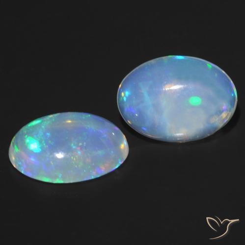Shop natural 0.94ct Multicolore Opale gems, ovale, from Australie at GemSelect. In stock, global shipping!