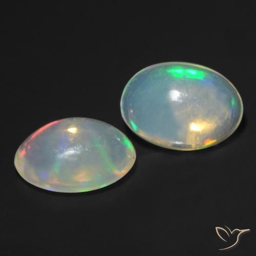 Shop natural 0.89ct Multicolore Opale gems, ovale, from Australie at GemSelect. In stock, global shipping!