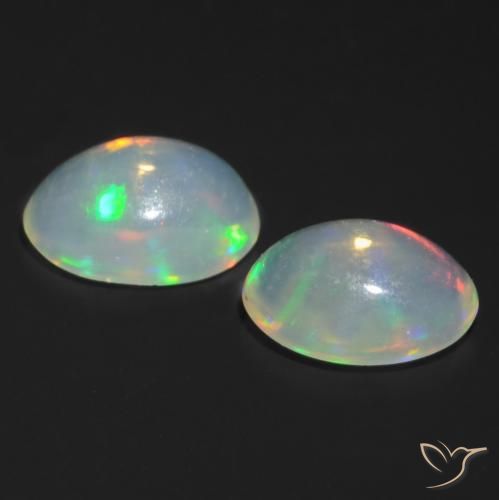 Shop natural 0.89ct Multicolore Opale gems, ovale, from Australie at GemSelect. In stock, global shipping!