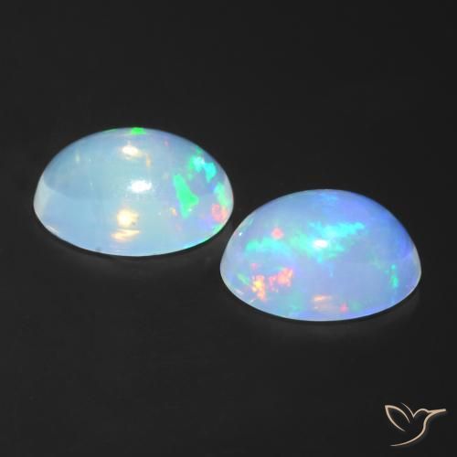 Shop natural 1.62ct Multicolore Opale gems, ovale, from Australie at GemSelect. In stock, global shipping!