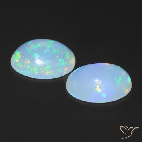 Shop natural 1.30ct Multicolore Opale gems, ovale, from Australie at GemSelect. In stock, global shipping!
