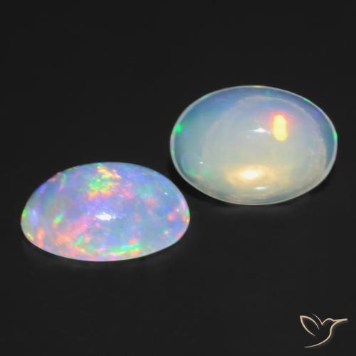 Shop natural 0.85ct Multicolore Opale gems, ovale, from Australie at GemSelect. In stock, global shipping!