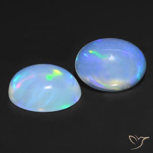 Shop natural 1.61ct Multicolore Opale gems, ovale, from Australie at GemSelect. In stock, global shipping!