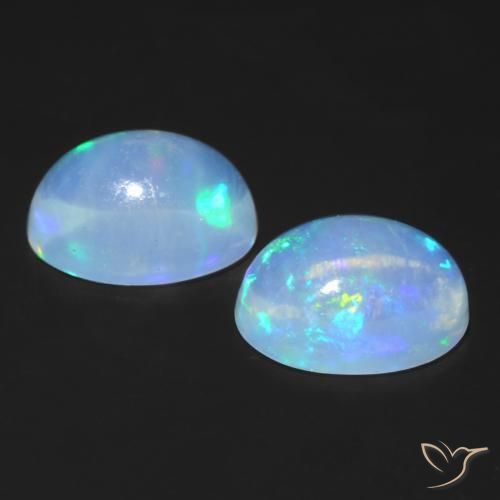 Shop natural 0.78ct Multicolore Opale gems, ovale, from Australie at GemSelect. In stock, global shipping!