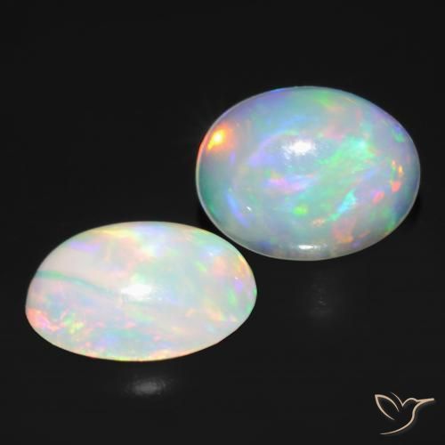 Shop natural 1.48ct Multicolore Opale gems, ovale, from Australie at GemSelect. In stock, global shipping!