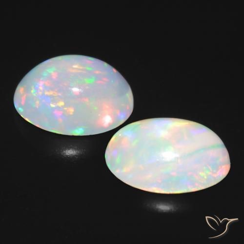 Shop natural 1.48ct Multicolore Opale gems, ovale, from Australie at GemSelect. In stock, global shipping!