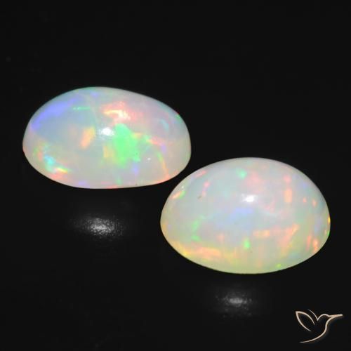 Shop natural 1.72ct Multicolore Opale gems, ovale, from Australie at GemSelect. In stock, global shipping!