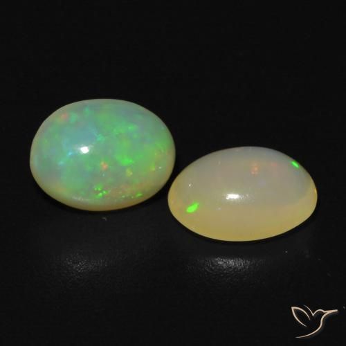 Shop natural 0.99ct Multicolore Opale gems, ovale, from Australie at GemSelect. In stock, global shipping!