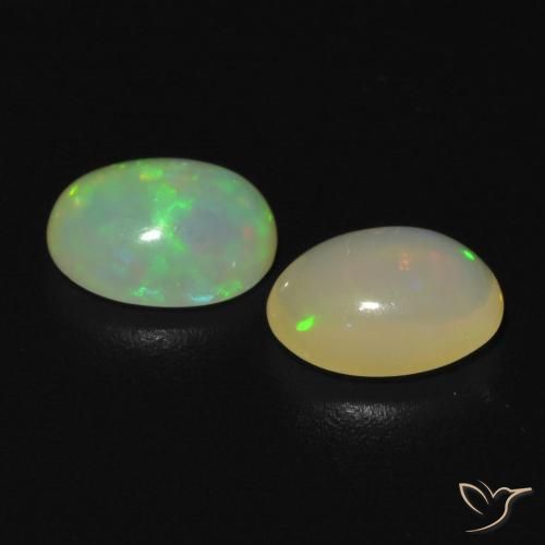 Shop natural 0.99ct Multicolore Opale gems, ovale, from Australie at GemSelect. In stock, global shipping!